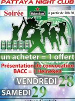 Soirée Heineken au Night Club Pattaya Toamasina‍