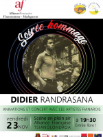 Soirée hommage - Didier Randrasana - AF -  Fianarantsoa‍