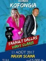 Soirée kofonga avec Farault dallas & Viavy Clarisse -