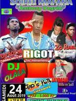 Soirée mafana JAO'S PUB Rigot, Da Roche, Zo Rael