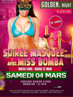 Soirée masquée avec miss bomba Golden Night Ambilobe‍