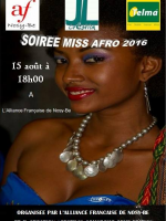 Soirée Miss Afro - Alliance Française de Nosy-Be