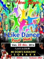 Soirée new style - Il like dance pour père Noël - Mi Dom's Tsaralalana‍