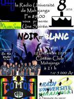Soiree noir et blanc - Cotton Club Mahajanga