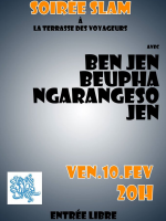 Soirée Slam - Terrasse du voyageur Antsiranana‍