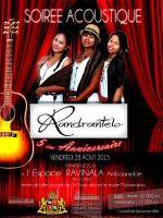 Soirée accoustique avec Randrantelo 5ème anniversaire à l'Espace Ravinala Amboanjobe