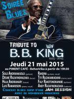 Soirée Blues tribute to B.B. King au Piment Café avec Solo, Desiré Razafindrazaka, Haja Andrianary, Luis Ramarson