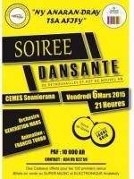 Soirée dansante au Cemes Soanierana avec Generation Mars