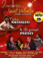 Soirée dansante avec Toto Mwandjani et le groupe Parany à l'Insomnia