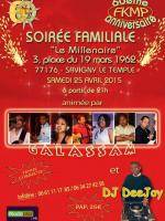 Soirée familiale animée par Galassam et Dj Deejoy au Millenaire Savigny Le Temple