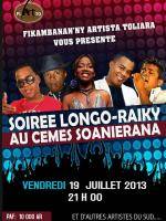 Soirée Longo-Raiky au Cemes Soanierana avec Tsiliva, Francis Turbo, Melky, Firmin...
Quelques vid