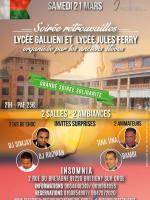 Soirée retrouvailles Lycée Galliéni et Lycée Jules Ferry à l'Insomnia organisé par les anciens