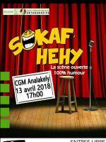 Sokaf'hehy CGM Analakely scène ouverte 100% humour