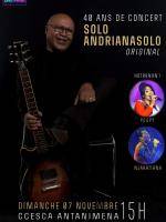 Solo Andrianasolo 40 ans de concert CCESCA Antanimena