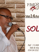 Solo Andrianasolo‍ au Piment Café Behoririka‍
