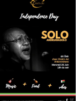 Solo Andrianasolo‍ - independance day -  Chick'n Art Ankorondrano