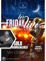 Solo Andrianasolo‍ Les friday live Carré Antsahavola‍