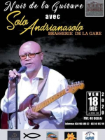 Solo Andrianasolo‍ - Nuit de la guitare Gare des Manguiers Espace Les Pangalanes Toamasina‍