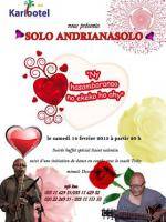 Solo Andrianasolo en concert au Karibotel