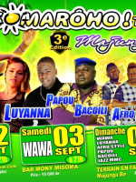 Somarôho tour 3ème édition Mahajanga avec Wawa, Jazz MMC, Luyanna, Papou, Bacoili et Afro Style
