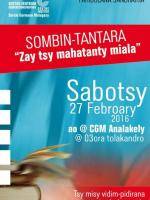 Sombin-tantara " Zay tsy mahatanty miala" faribolana sandratra ao amin'ny CGM Analakely