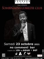 Sombiniaina‍ Comédie club - No Comment Bar Isoraka‍