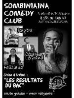 Sombiniaina comedy club Club 43 Antaninarenina