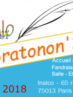 Soratonon'2018 - 15è édition - Inalco‍ ‍