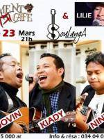 Soulanga & Lilie en concert Piment Café Behoririka
