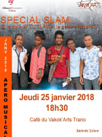 Spécial Slam avec le collectif Tu'Slam et le groupe Natiorally - Vakok'Arts Trano Toliary‍