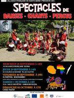 Spectacle de danses - chants & Percus - AF - Sainte-Marie‍