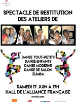 Spectacle de restitution de danse  - AF - Alliance Française de Mahajanga‍