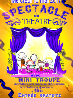 Spectacle de théâtre avec mini troupe - AF - Alliance Française d'Antsirabe‍