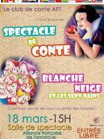 Spectacle de conte blanche neige et les sept nains à l'AFT