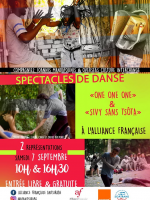 Spectacles de dansse "One one one" & "Sivy sans Tsôta" - AF - Alliance Française d'Antsirabe‍