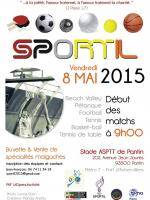 Sportil Beach Volley, Pétanque, Football, Tennis, Basket-ball, Tennis de table au stade ASPTT de Pantin