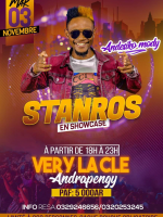 Stanros‍ en show case Very La Cle Andrapengy