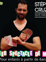 Stéphane Cruz - atelier spectacle de magie - Skate Park Ankaditapaka‍