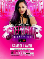 Stéphanie‍ au grand complet Salle Plein Vent Liège‍