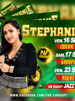 Stéphanie en concert au Chiconi Mayotte