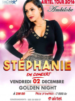 Stéphanie‍ en concert au Golden Night Ambilobe‍