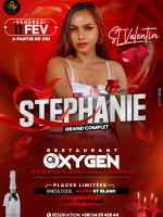 Stéphanie‍ - St Valentin Soirée VIP en amoureux - Restaurant Oxygen Hotel Centell Antanimena