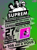 Suprem en live - Le 208