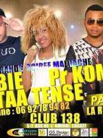 Taa Tense, Robbie, Pr Komedo en show case Club 138 - La Réunion