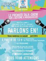 Talk-Show sur l'autisme à Madagascar  l'Amphithéatre de l'American Center Tanjombato