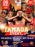 Tamaga event in Tana - JAO'S PUB‍ avec Gola Gola‍ , Shadow‍ , Boy Black‍ , Barbo Cotier‍