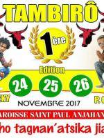 Tambirô 1ère édition avec Kapepeky & P.Gefen Paroisse St-Paul Anjahana