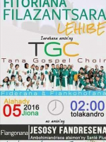 Tana Gospel Choir (TGC) - fitoriana filazantsara lehibe Fiangonana Jesosy Fandresena Ambohimiandrisoa