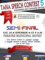 Tana Speech contest 5 - Semi-final Tranompokonolona Isotry‍
