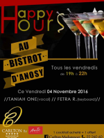 Taniah ONE‍ & Fetra R. - Bistrot d'Anosy Carlton‍ Happy hours